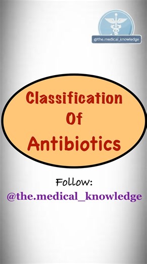 Medical Study on Instagram: "Struggling with Antibiotics? This Classification Will Save You! Antibiotics are drugs used to treat bacterial infections, but remembering their classification can be confusing. This post explains the classification of antibiotics in a simple, logical, and exam-friendly way, based on mechanism of action, which is the most important method for medical exams. . . Antibiotics classification | Mechanism of action | Cell wall synthesis inhibitors | Protein synthesis inhibi