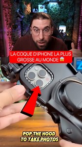 67K views · 1.4K reactions | LA COQUE D'iPHONE LA PLUS GROSSE AU MONDE #iPhone #Batman #accessories #tech | Science Gaming | Facebook