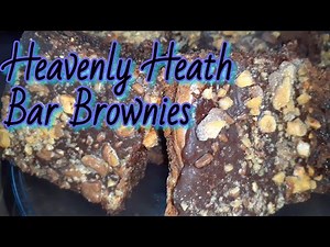 Heavenly Heath Bar Brownies, Easy Recipe, New Intro