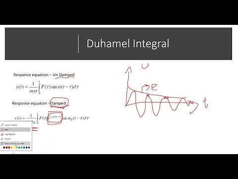 Structural Dynamics - Duhamel Integral
