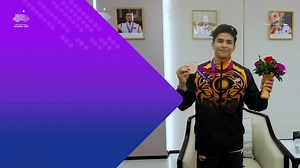 28 reactions | Breaking a 17-year gymnastics medal drought for Malaysia, Sharul Aimy vaulted to bronze glory in today's Men's Vault Final!雷 Dive into our chat as he reveals his inspiration, shares his #19thAsianGames experience, and tells us who this monumental victory is dedicated to. 露‍♂️ #AsianGames #AsianGames2023 #Hangzhou #Hangzhou2022 #SaluteTheSpirit #Vault #MensVault #ArtisticGymnastics | Olympic Council of Asia | Facebook