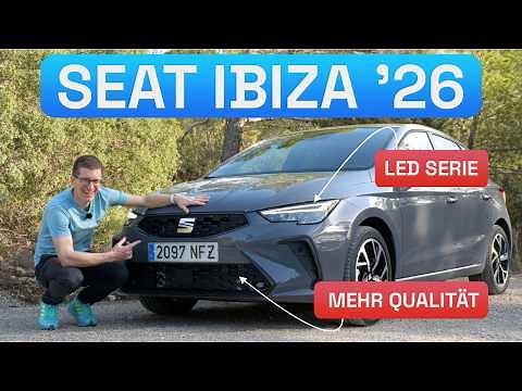 Same price, better quality and new super headlights in the 2026 Seat Ibiza model year - Autophorie