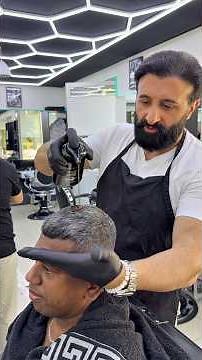 Graue Haare verschwinden in wenigen Minuten #transformation #fyp #barber #viral #keşfet #stuttgart
