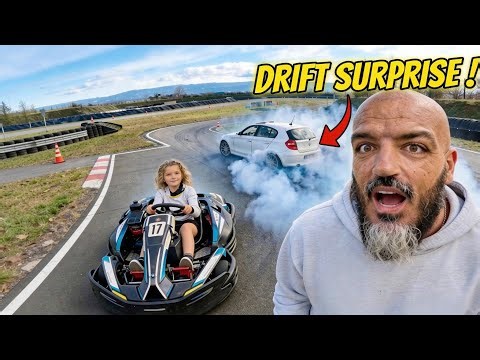 RENCONTRE ABONNÉS AVEC PAPA & LILI ! 🔥 KARTING et BAPTÊMES en voiture de RALLYE (BMW) 😱🏎️