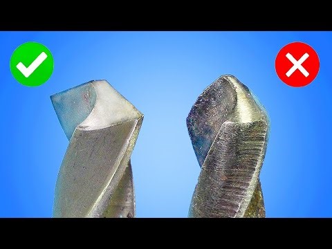 Millions Of People Still Don't Know How To Sharpen Drill Bits Quickly And Easily