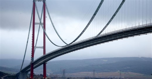 Turkey’s massive 1915 Canakkale Bridge opens to traffic, offering bridge from Europe to Asia