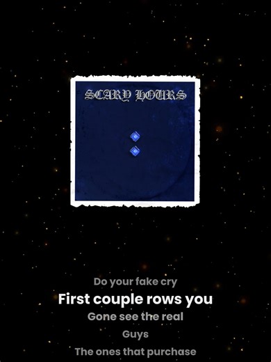 Drake -Lemon pepper freestyle. This part of the song needs more recognition. #lyricsvideo #tipografia #drake #scaryhours #lemonpepper