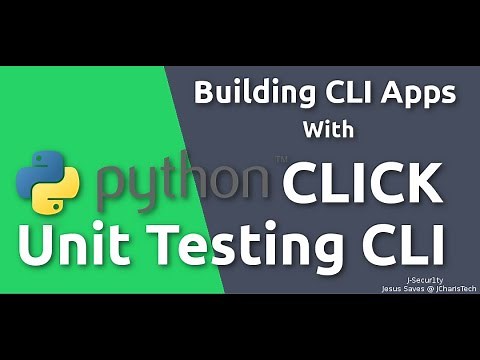 Unit Testing CLICK Python CLI applications