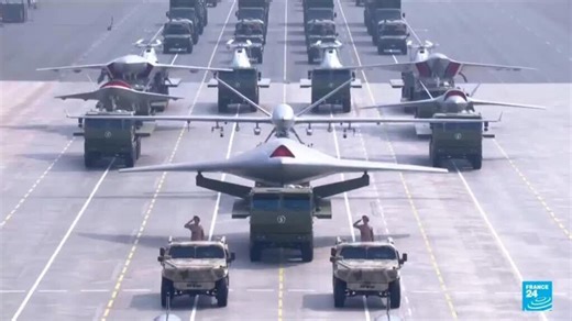 China military parade offers glimpse of country's arsenal