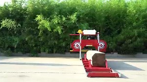 Mini Band Saw Mill RS18G Portable Sawmill Machine for Board Cutting Wood Working