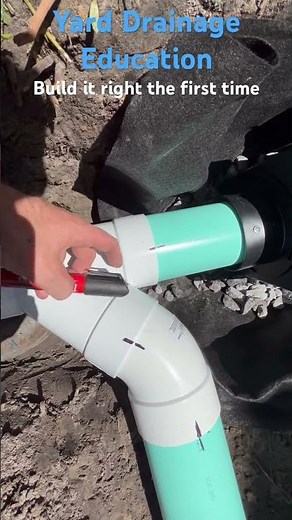 PVC Drainage Pipe - Pro Tips - Yard Drains