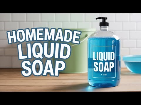 Antoniette Is Live How to Make Liquid Soap at Home (DIY Step-by-Step) | Homemade Liquid Soap LIVE