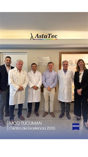 AstaTec S.A. on Instagram: "Les presentamos el Centro de Excelencia ZEISS en MCO Tucumán ✨ Un reconocimiento a su compromiso con la excelencia, la innovación y la mejora continua, respaldado por tecnología ZEISS de vanguardia en diagnóstico y cirugía oftalmológica: ARTEVO 750, IOLMaster 700, CLARUS 700, CIRRUS 6000, HFA3, VISULAS Combi, lentes intraoculares AT LISA tri, AT ELANA y CT LUCIA, junto a la plataforma FORUM con Glaucoma y Retina Workplace. Un nuevo hito en el camino de la excelencia e