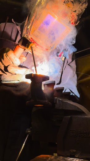 Kevin Roy on Instagram: "Cast manifold repair What I’ve done here is made a plate jig to hold my part flat and keep the holes lined up just right. I then preheated it to who knows how many degrees and tacked the ends. Next step was to weld it out with some high nickel rod a little bit at a time and peening in between welds. The reason for that is to release stress both physically and mentally. Once it was welded I removed it from the jig and welded the flange face and ground it down to flush. La