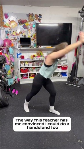 You can Learn to Handstand #handstandworkout #homeschoolingfun #onlinelearning #outschool #gymnast