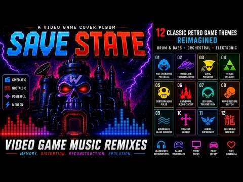 Video Game Music Remixes | 12 Classic Retro Game Themes Reimagined (Full Album)