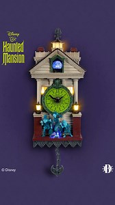 117 reactions · 13 shares | Welcome, foolish mortals! This officially licensed Haunted Mansion wall clock glows with eerie light and is not sold in stores. Pre-order now before it vanishes! https://bit.ly/4mkZQ3E #Disney #HauntedMansion #DisneyLife #Halloween | The Bradford Exchange | Facebook