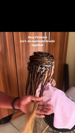 First Attempt at Mermaid Braids | Hair Tutorial