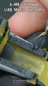 87K views · 1.4K reactions | Cockpit painting and weathering A-4M Skyhawk from Magic Factory 魔力工厂 Daily Exclusive content on patreon.com/metodi | MM scale models | Facebook