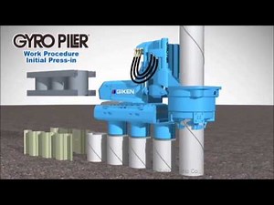 Gyropress Method (GYRO PILER)｜GIKEN｜