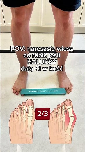 HALUKSY? Te 3 ćwiczenia mogą pomóc zmniejszyć ból i poprawić pracę stopy 👣