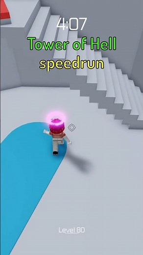 Tower of Hell SPEEDRUN ( with new merch! )