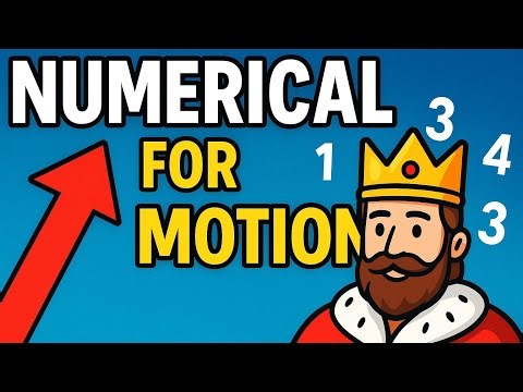 Numerical for motion class