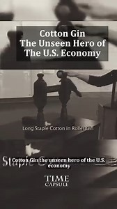 Cotton Gin: The Unseen Hero of the U.S Economy | Amazing Time Capsule
