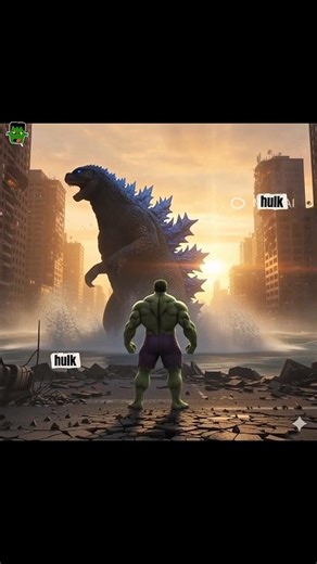 Can Hulk Stop Godzilla? The Ending Shocked Everyones#HulkVsGodzilla #CGIAnimation#MonsterFight