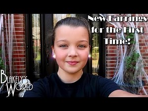 First Earring Change after Piercing | Blakely Bjerken