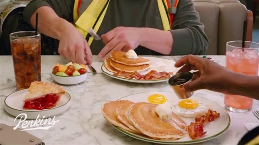 Perkins Restaurant & Bakery Great American Trio TV Spot, 'Stop and Smell the Pancakes: $5.99'