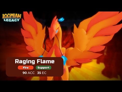 RAGING FLAME INFERNIX PUNISHES MELEE ATTACKERS... | Loomian Legacy PVP Showcase