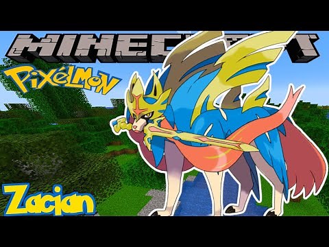 HOW TO FIND ZACIAN PIXELMON REFORGED - MINECRAFT GUIDE - VERSION 9.2.6