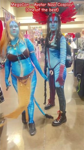 MegaCon - Avatar Navi Native Cosplay(So awesome) #avatar #cosplay #avatarworld #megacon