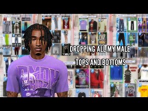 DROPPING ALL MY MALE TOPS & BOTTOMS 2024!