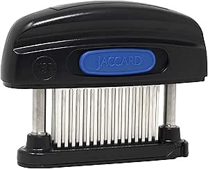 Jaccard 45-Blade Meat Tenderizer, Simply Better Meat Tenderizer, Stainless Steel Columns/ Removable Cartridge, NSF Approved, Black