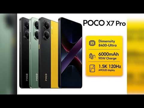 A must-have product! ?World Premiere?POCO X7 Pro Global Version Smartphone Dimensity 8400-Ultra 60