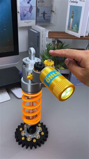 Assemble a small desk lamp.