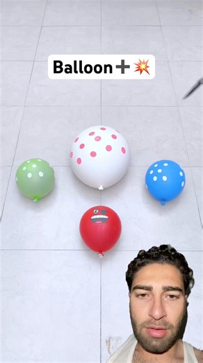 Wide balloon blasting #satisfying #poppballons #viral #funny