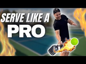 Ultimate Guide for Mastering the Pickleball Serve!