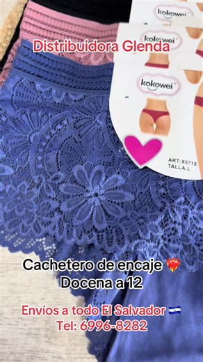 Cachetero de encaje para tu negocio SV
