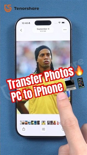 Transfer Photos from PC to iPhone in Seconds!