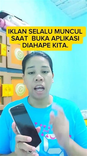 2M views · 10K reactions | Cara mengatasi iklan membandel yang sering muncul terus-menerus saat mengoperasikan aplikasi dihape kita. #tutorial #tipsdantrik #informasi #edukasi #tipsandroid #pesanbermanfaat | Tiamsa Hutabalian | Facebook