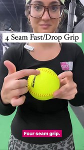 4 Seam Fastball or Dropball Grip 🥎Learn more about maximizing your spin rate inside my Online Pitching Membership 💯 Free Trial Offer Ends Soon!!!👀https://www.dr3fastpitch.com/online-membership#DeepBreath #NextPitch #LevelUP | DR3 Fastpitch