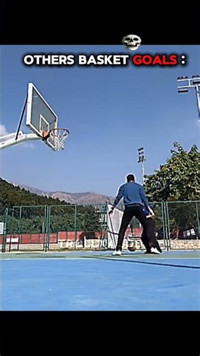 Others basket goals vs the last one ☠️💀 #trollface #basketball #edit #shorts