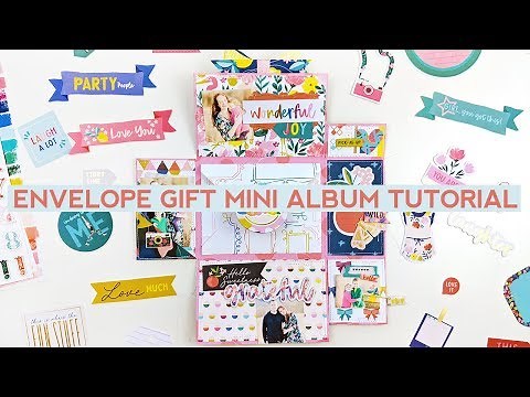 Envelope Gift Mini Album Tutorial
