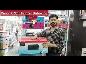 Best👉Printer Canon G3010 all in One Wi-Fi Mobile mobile Connectin Printer Unboxing #printersolution.