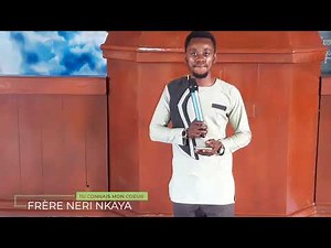Frère Neri NKAYA chante Tu connais mon cœur