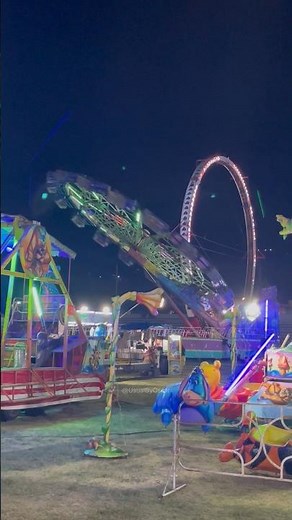 Juegos mecánicos, feria de la Colonia Álvaro Obregón 2026 #feria #juegosmecanicos #parati #méxico