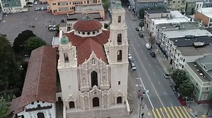 DRONEVIEW 7: In changing city, San Francisco's Mission Dolores remains a spiritual landmark